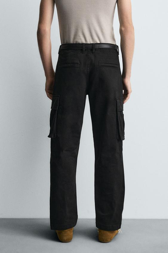 RELAXED FIT CARGO TROUSERS - Image 2