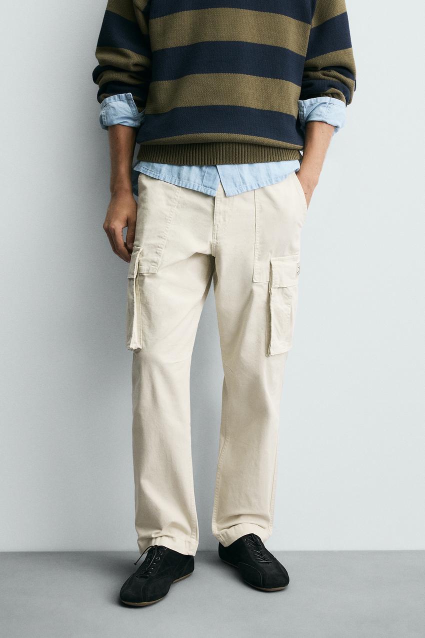 RELAXED FIT CARGO TROUSERS - Image 6