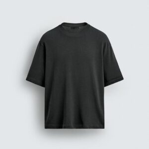 BOXY FIT KNIT T-SHIRT