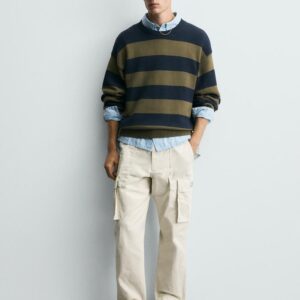 RELAXED FIT CARGO TROUSERS